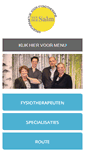Mobile Screenshot of fysiotherapievandersalm.nl